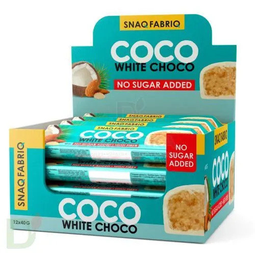 Батончик Snaq Fabriq глазированный Кокосово-миндальный десерт 40гр* в Ставрополе