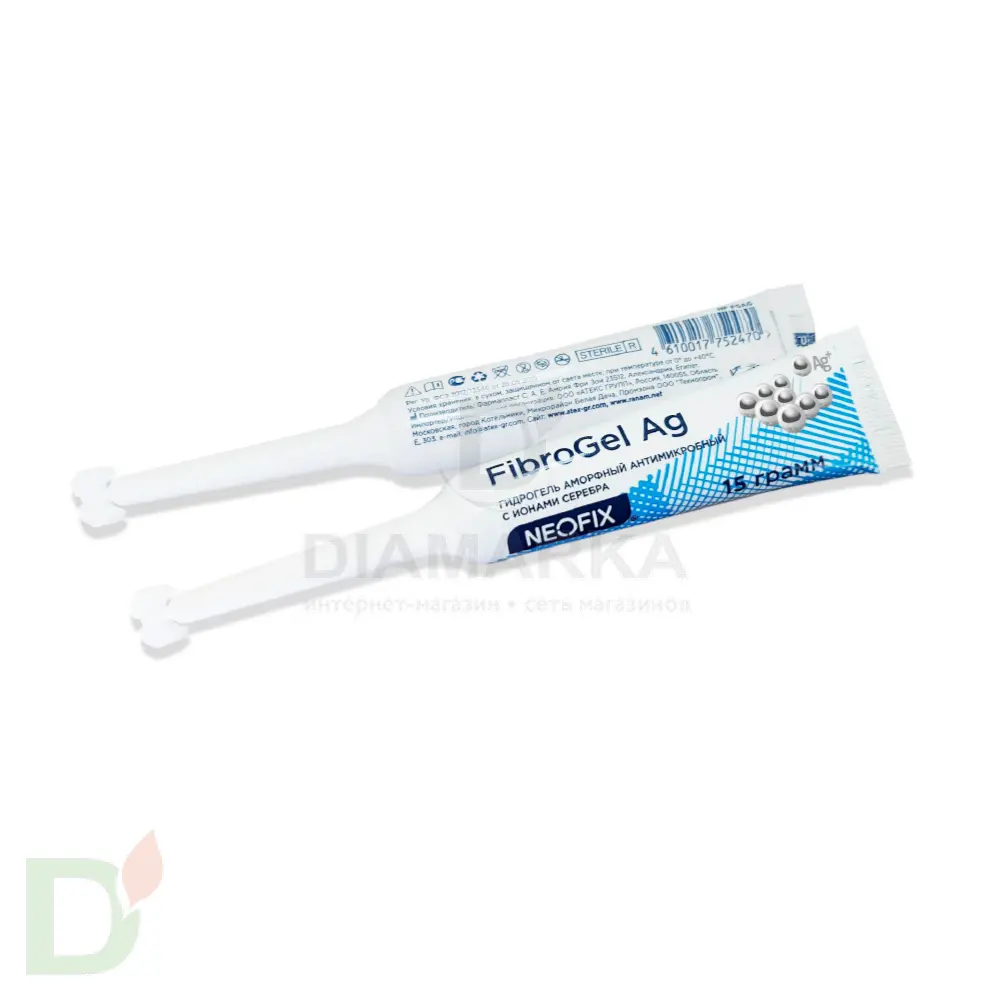 Гидрогель антимикробный NEOFIX FibroGel Fg с ионами серебра 15г в Ставрополе
