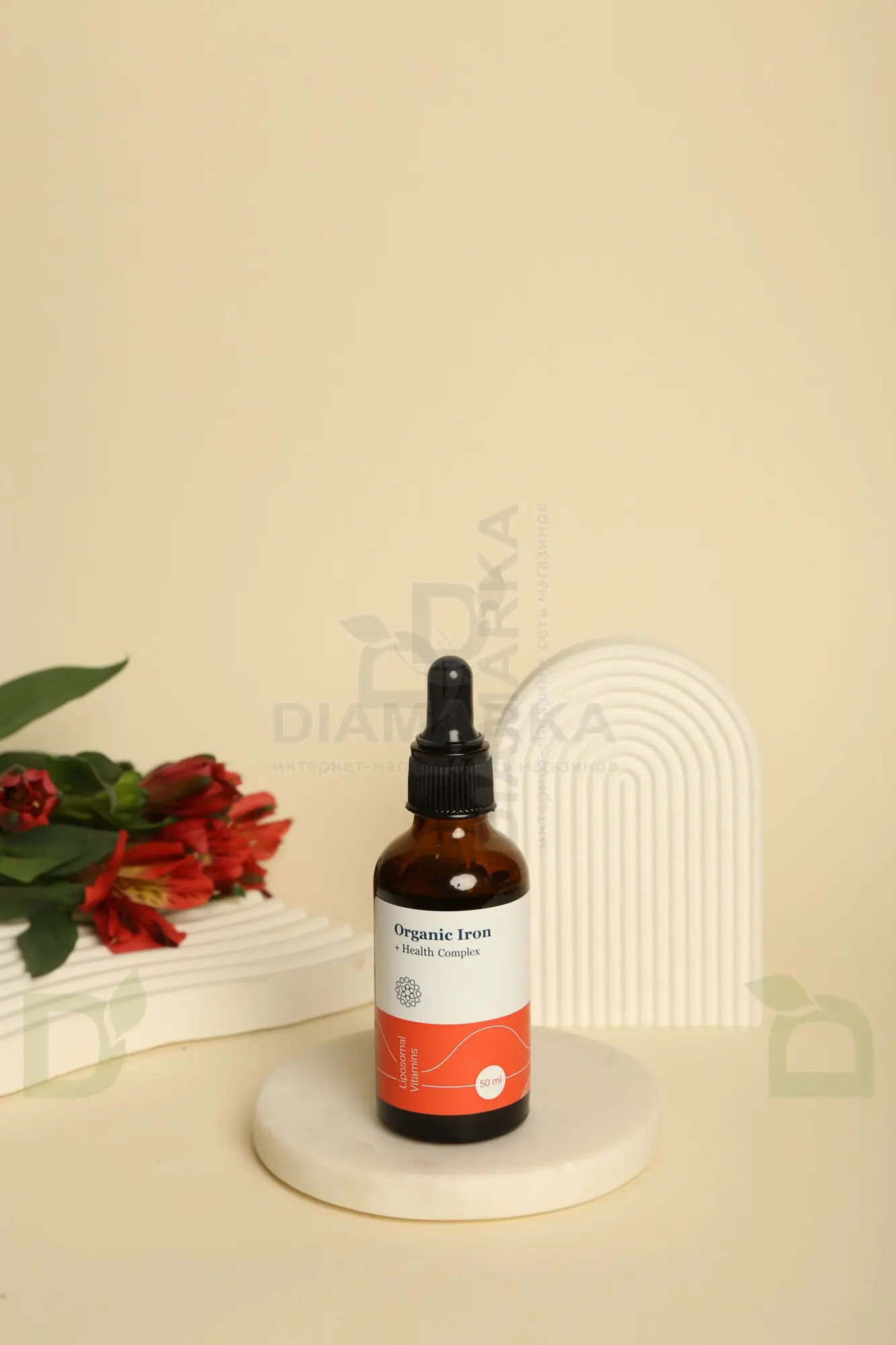 Витамины Liposomal Vitamins ORGANIC IRON 50мл флакон в Ставрополе