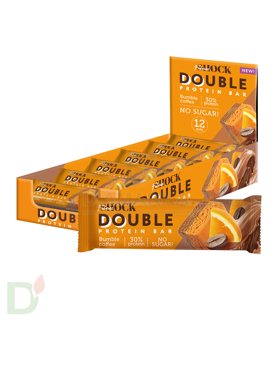 Батончик протеиновый FitnesShock Апельсиновый кофе 40гр. в Ставрополе