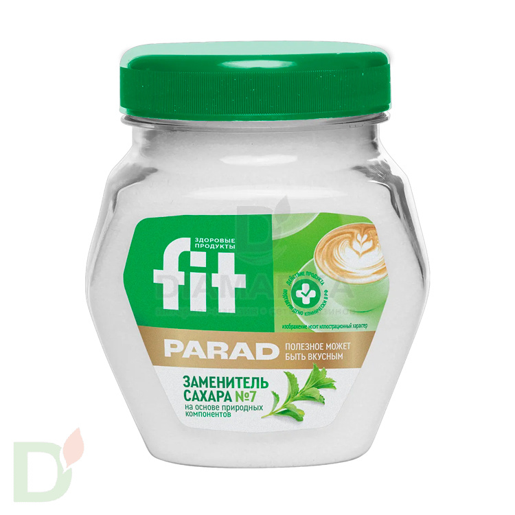 ФитПарад № 7 заменитель сахара на основе эритритола, банка 180 гр.