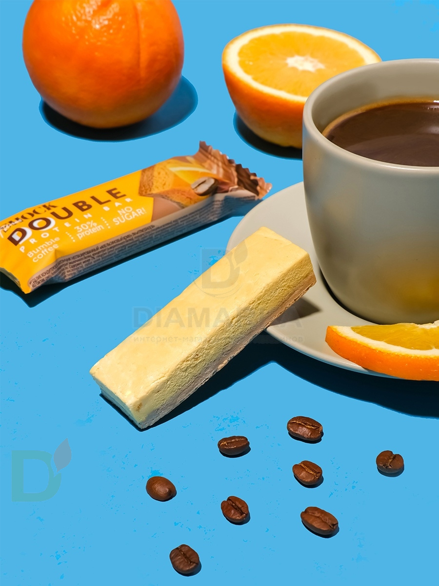 Батончик протеиновый FitnesShock Апельсиновый кофе 40гр. в Ставрополе