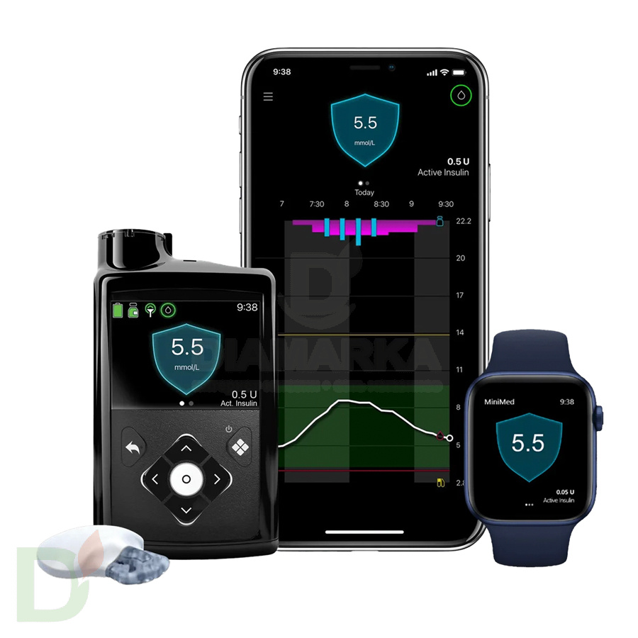 Инсулиновая помпа Medtronic MiniMed 720G MMT-1859