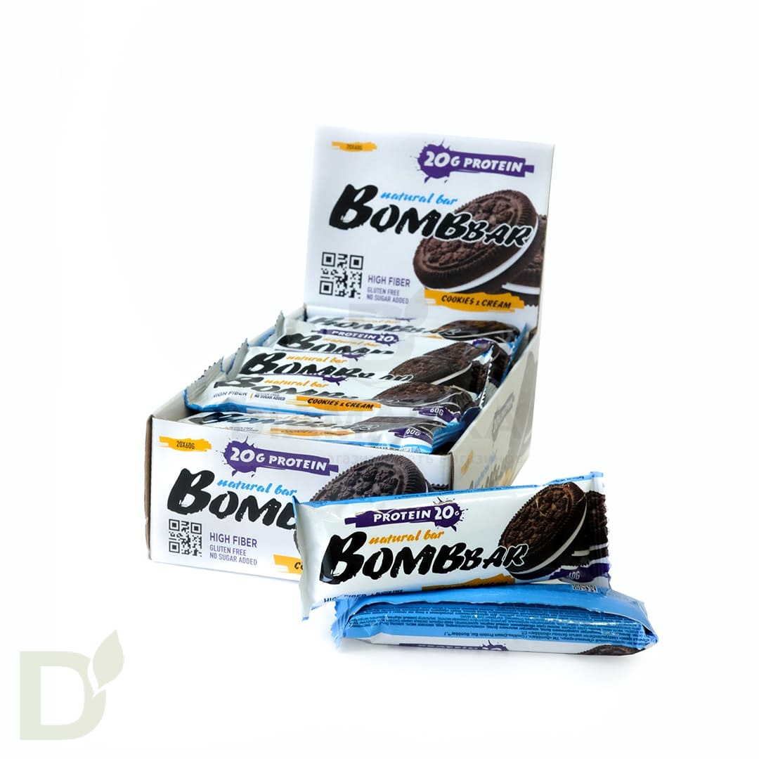 Батончик BOMBBAR Печенье с кремом 60 гр. в Ставрополе