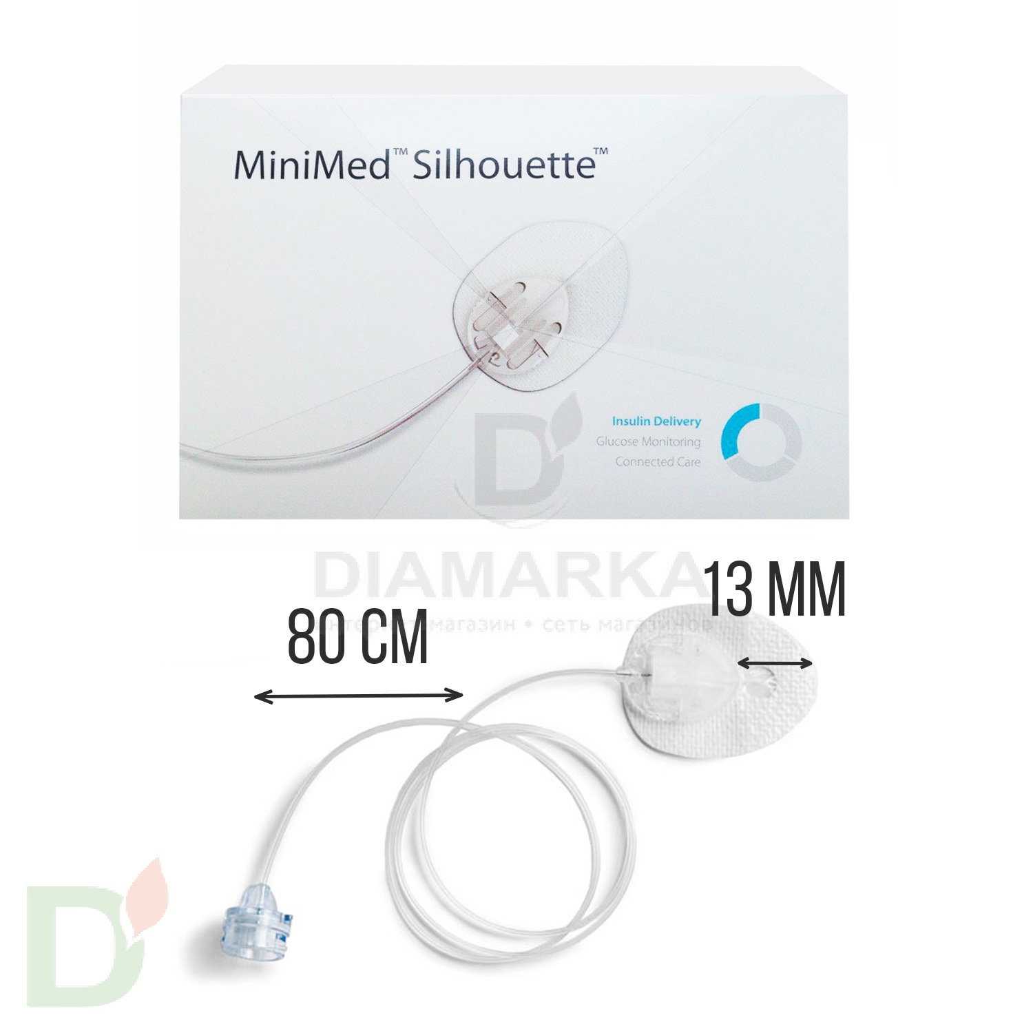 Катетер Silhouette / Силуэт, 13мм/80см (ММТ-383А), 1шт.