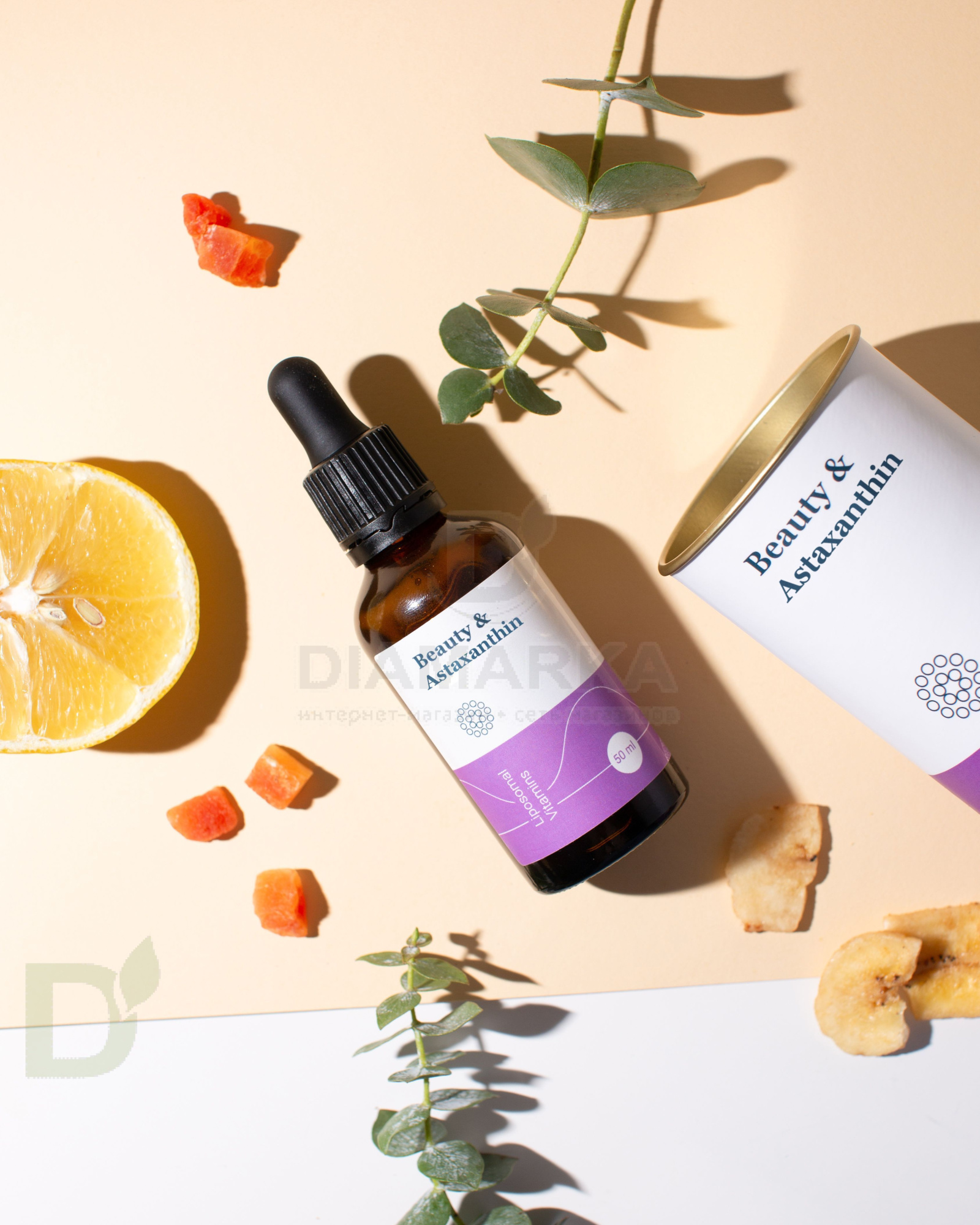 Витамины Liposomal Vitamins Astaxanthin/Астаксантин 50мл флакон в Ставрополе