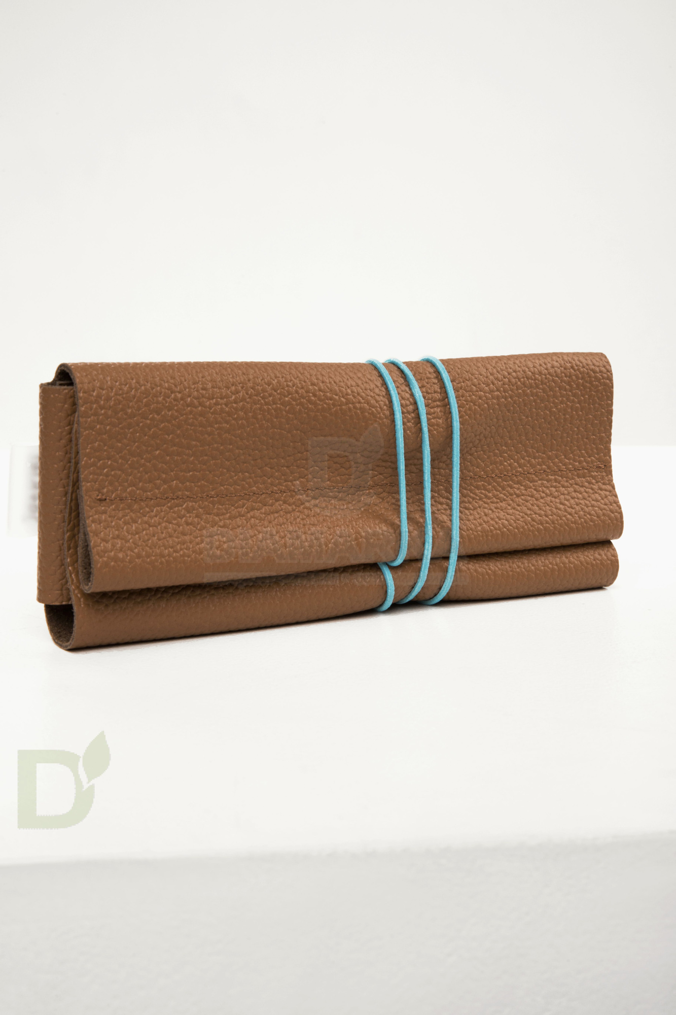 Чехол - скрутка для инсулиновых шприцов Jaskier dia bags кэмэл, натуральная кожа