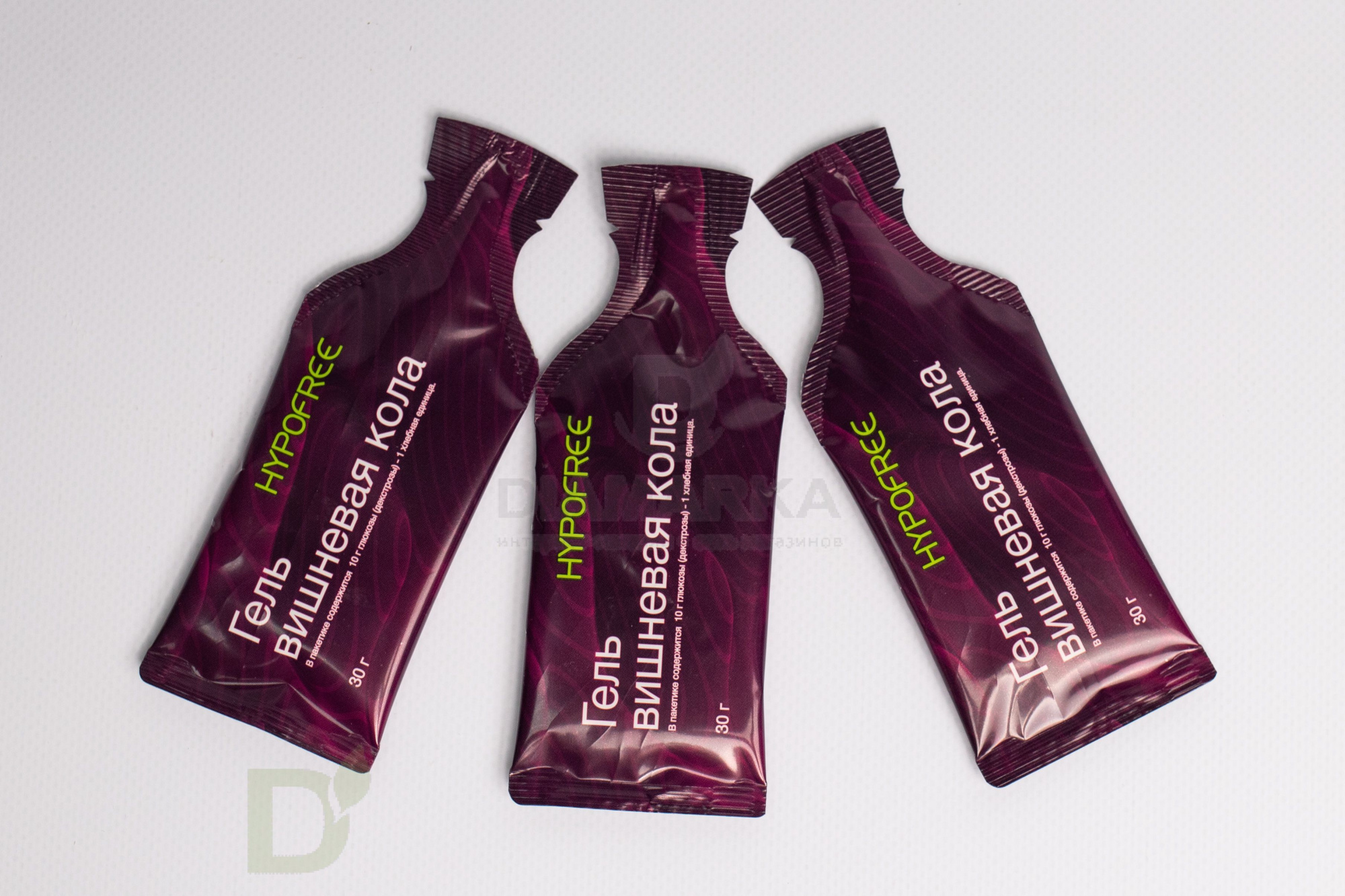 Гель HYPOFREE DIAMARKA 1ХЕ Вишневая Кола, мягкая упаковка, 10 саше по 30мл в Ставрополе