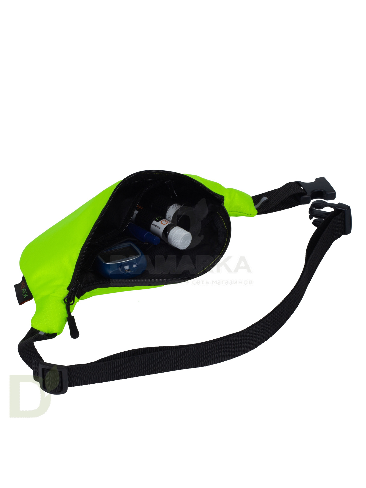 Сумка на пояс FREEPACK лайм