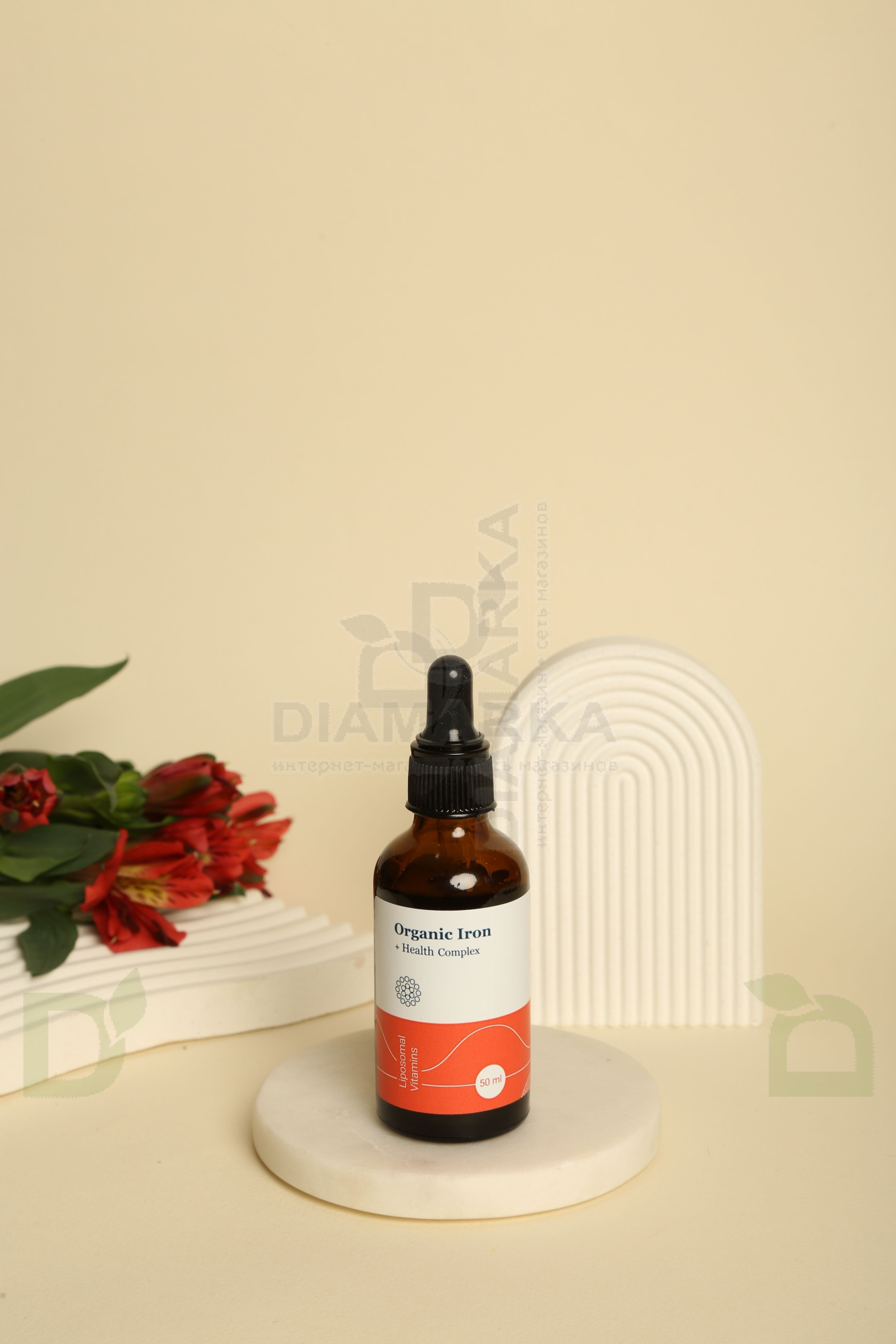 Витамины Liposomal Vitamins ORGANIC IRON 50мл флакон в Ставрополе