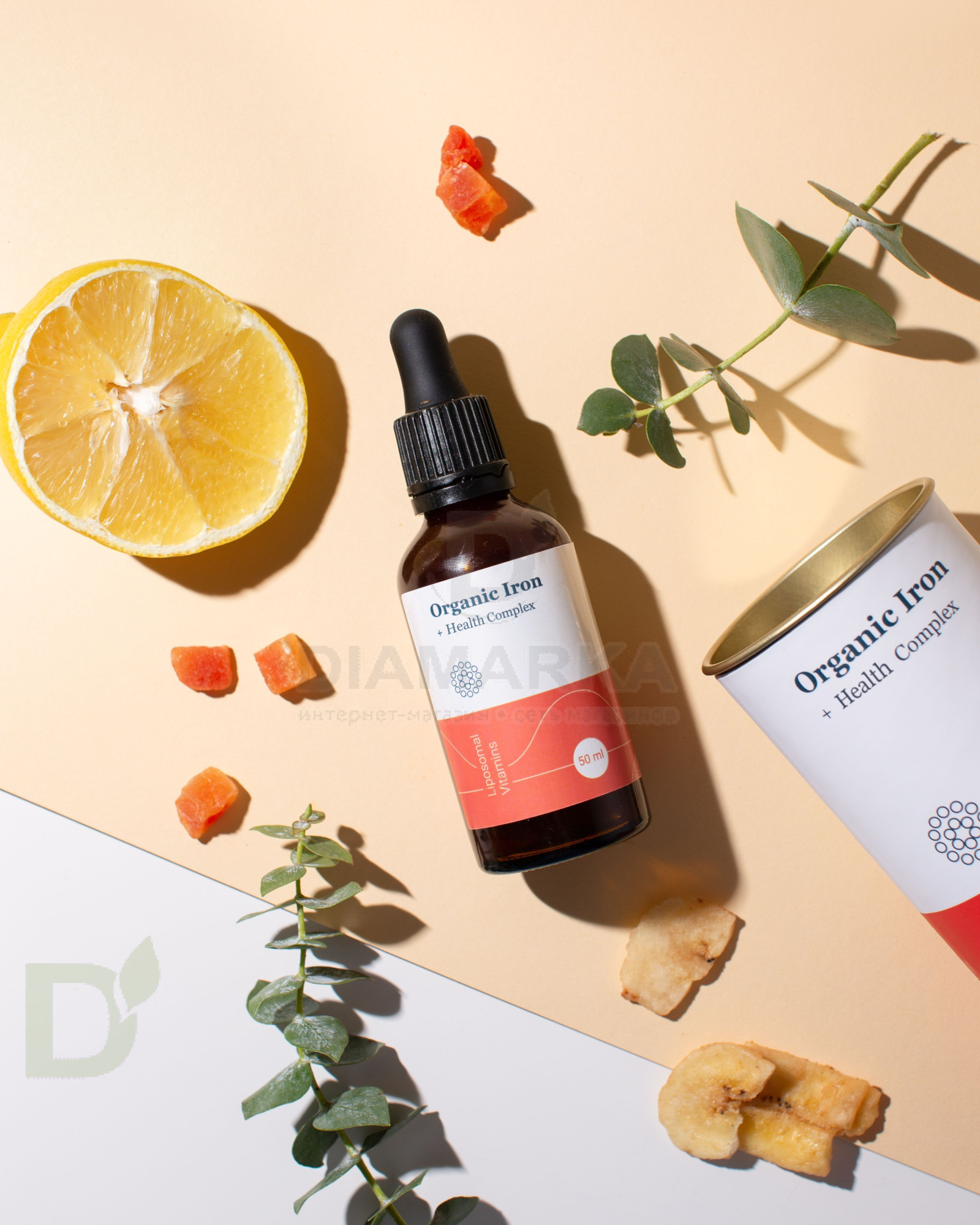 Витамины Liposomal Vitamins ORGANIC IRON 50мл флакон в Ставрополе