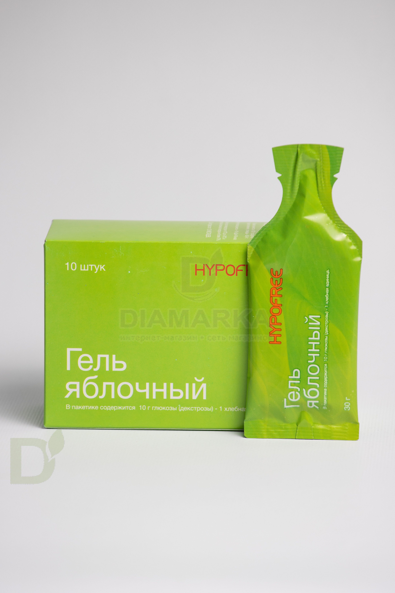 Гель HYPOFREE 1ХЕ Яблоко, мягкая упаковка, 30мл в Ставрополе