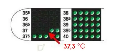 Термометр безртутный NexTemp