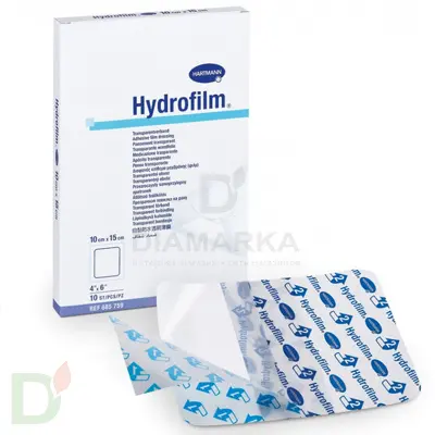 Пластырь прозрачный водонепроницаемый Hydrofilm, 10х15см.