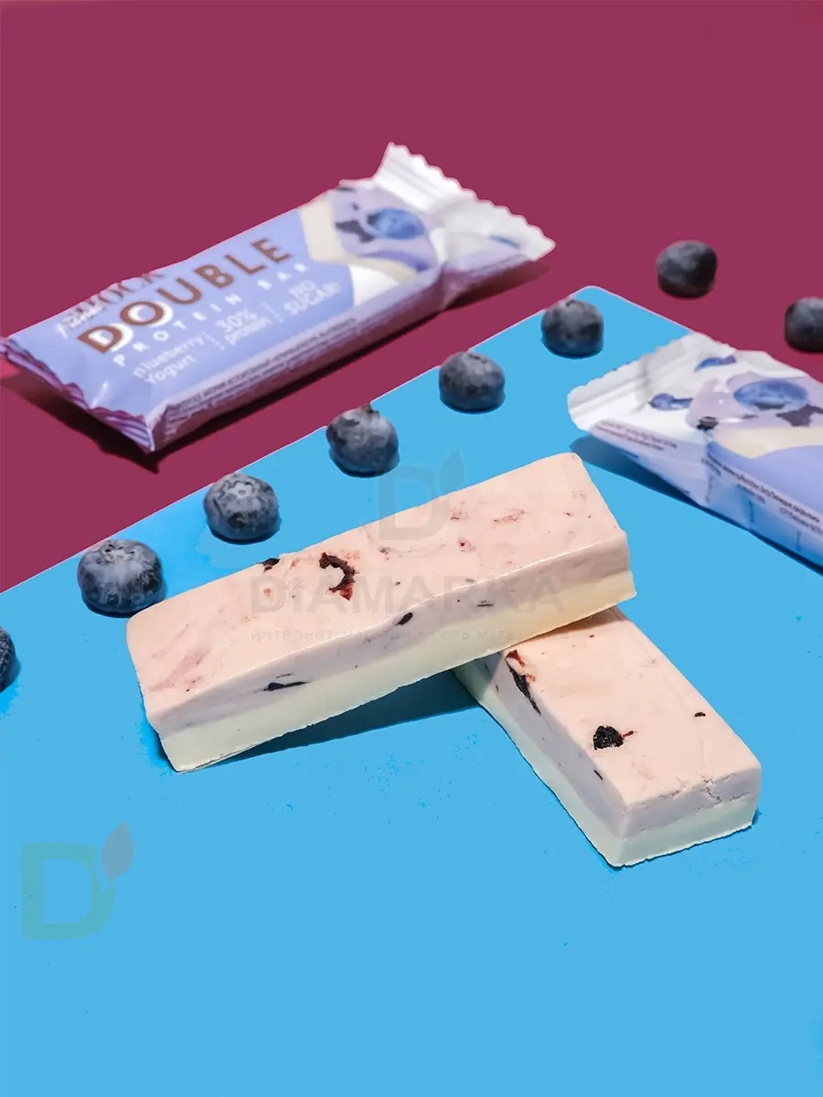 Батончик протеиновый FitnesShock Черничный йогурт 40гр. в Ставрополе