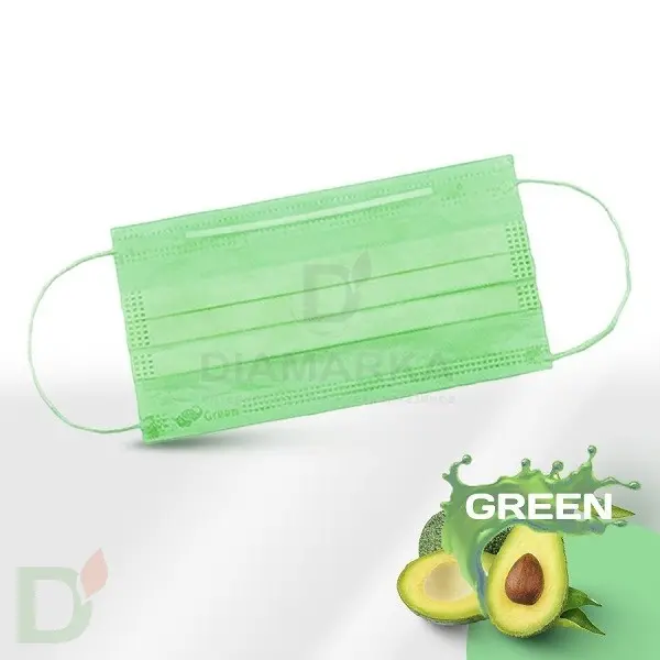 Маска медицинская 3-х слойная,  1упаковка (50шт)