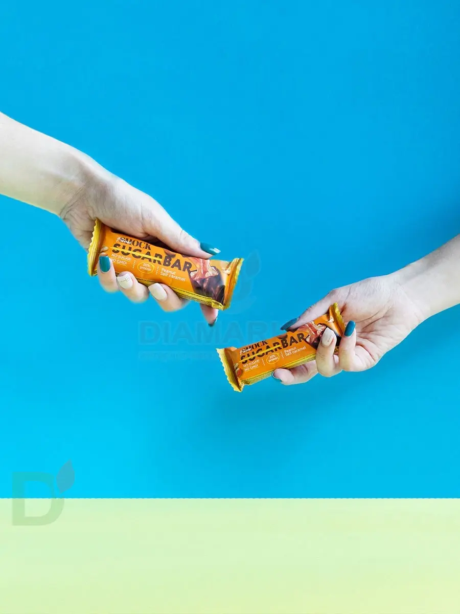 Батончик протеиновый FitnesShock Шоколадная карамель-фундук 50гр. в Ставрополе