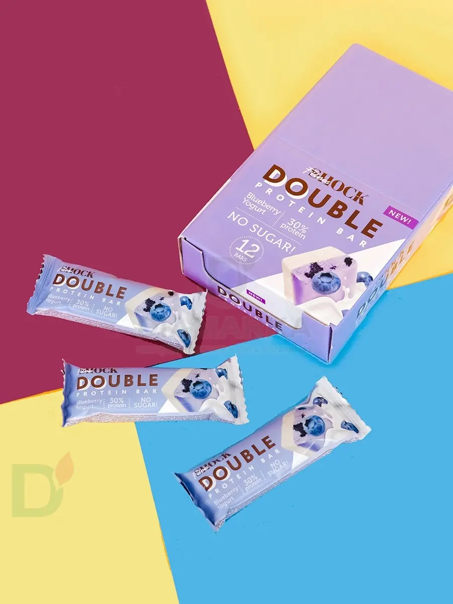 Батончик протеиновый FitnesShock Черничный йогурт 40гр. в Ставрополе