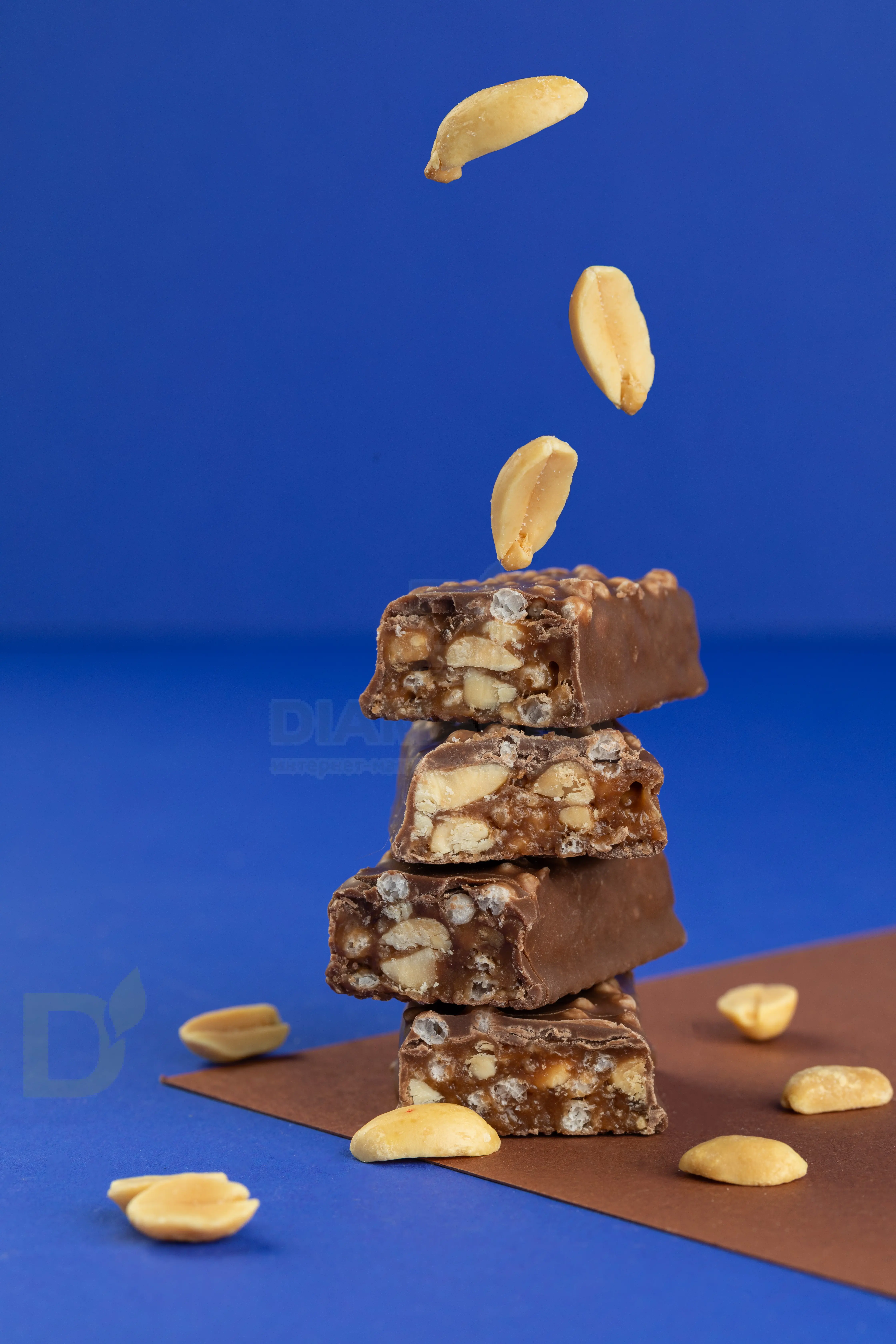 Батончик глазированный FitnesShock SHOCKER арахис-шоколад 35гр. в Ставрополе