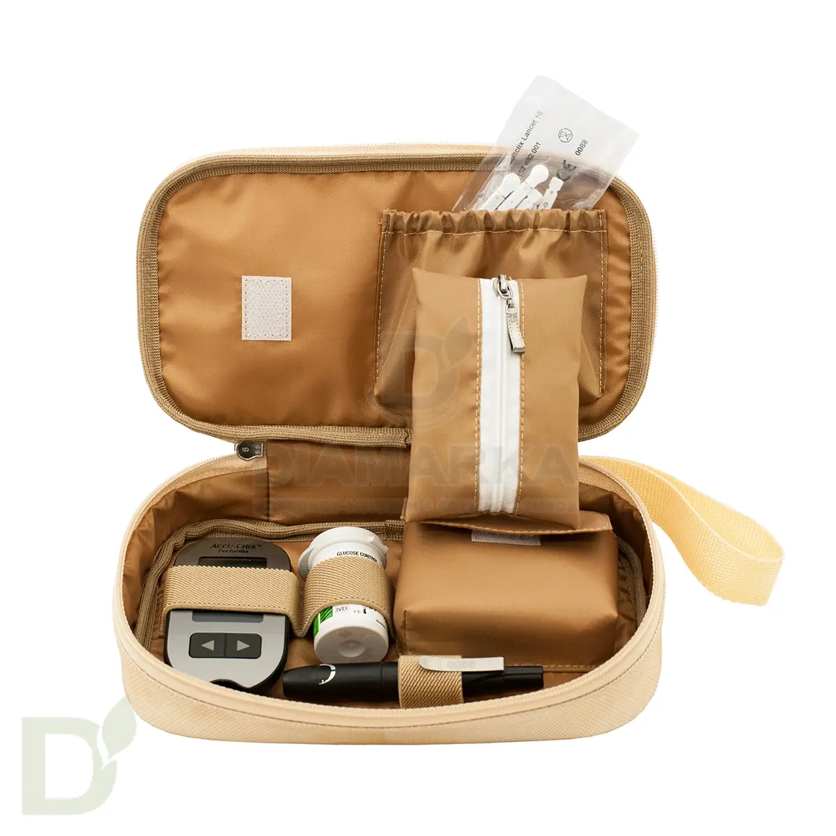 Сумка для диапринадлежностей ТРЕВЕЛ бежевая