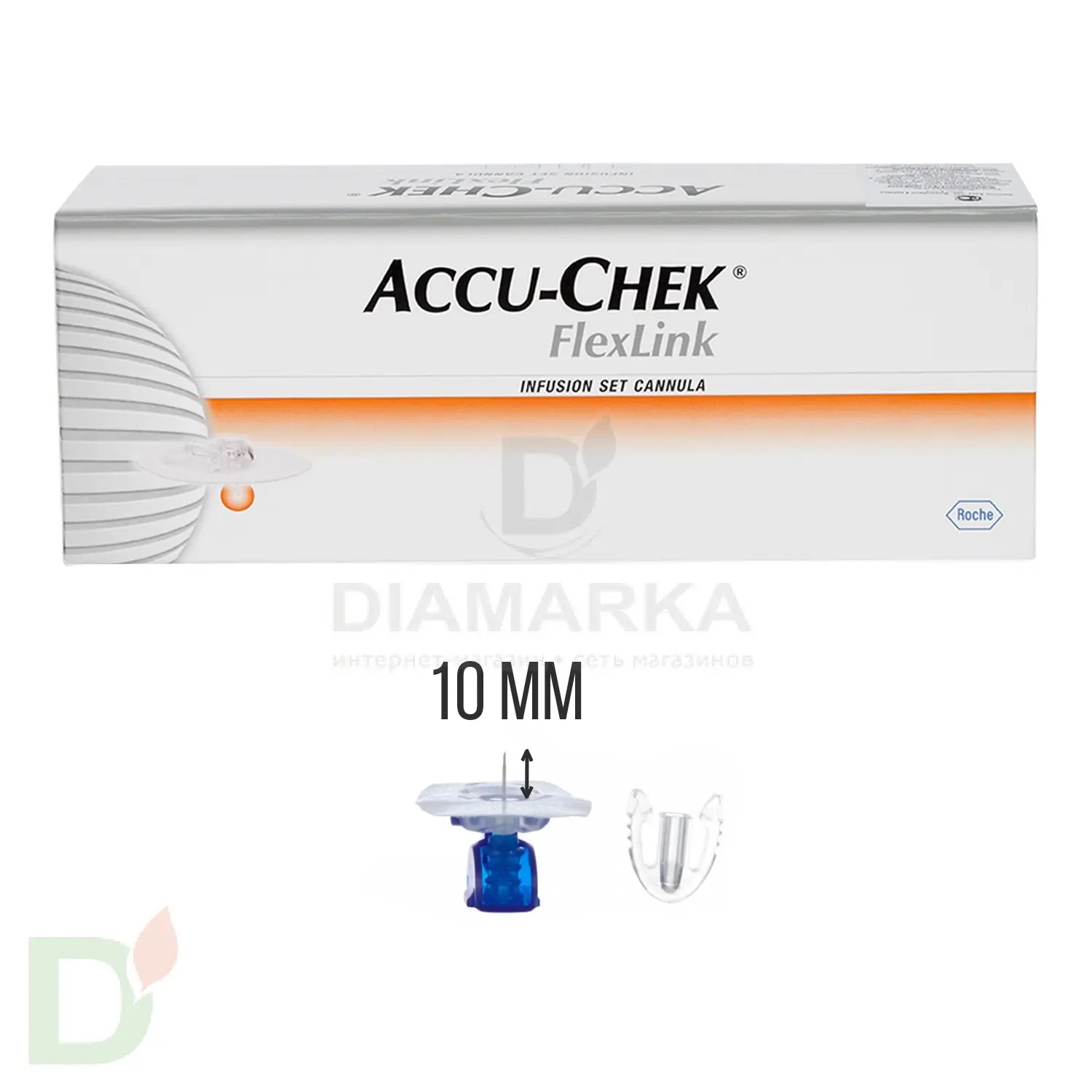 Акку-Чек Флекс-Линк, игла 10 мм (канюля), 1 шт. в Ставрополе