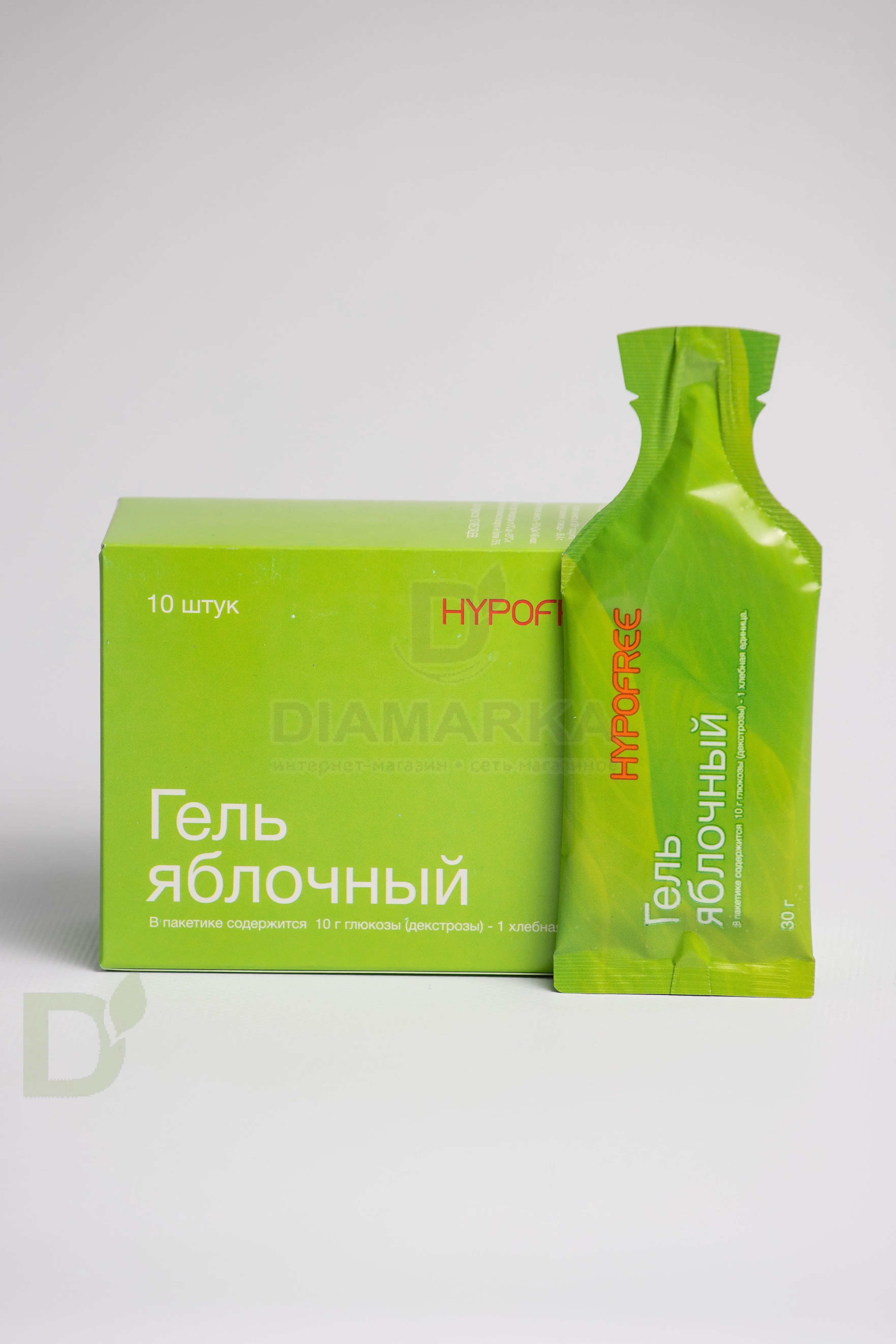 Гель HYPOFREE 1ХЕ Яблоко, мягкая упаковка, 30мл в Ставрополе