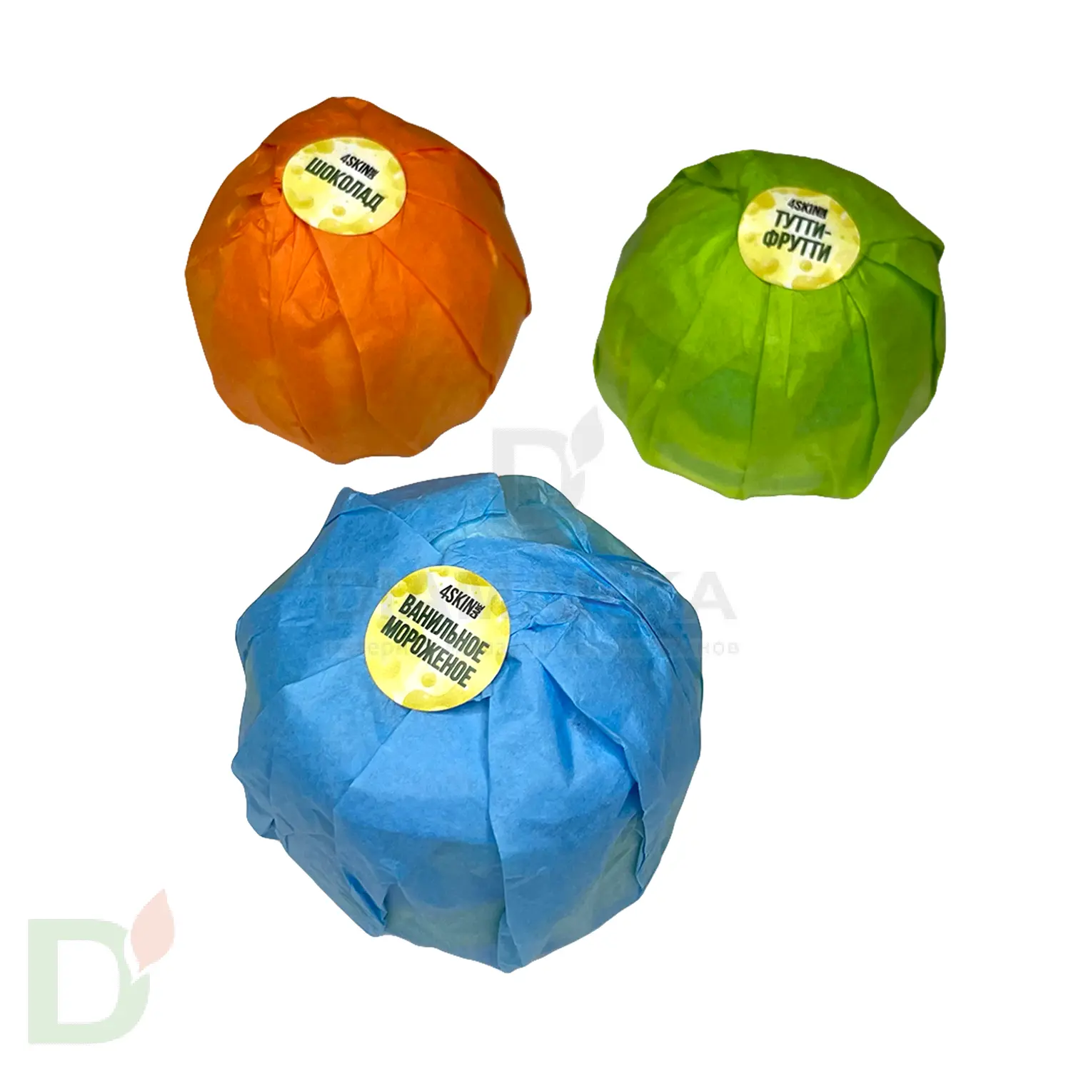 Бокс - Бомбочки для ванны детские (з шт в комплекте) в Ставрополе