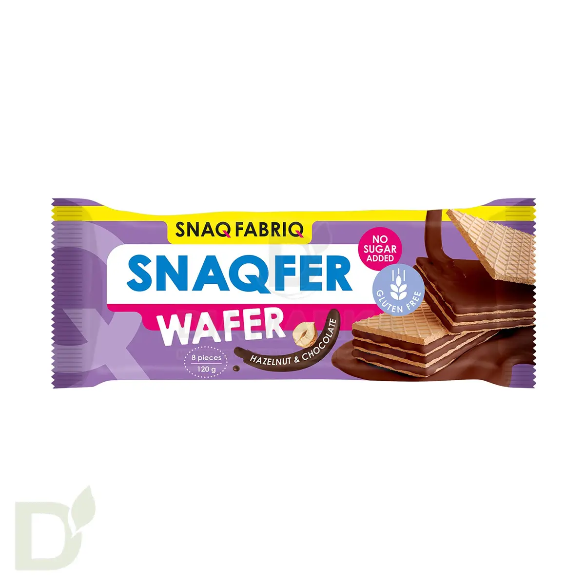 Вафли Snaq Fabriq WAFER неглазированные шоколад-фундук, 120гр в Ставрополе