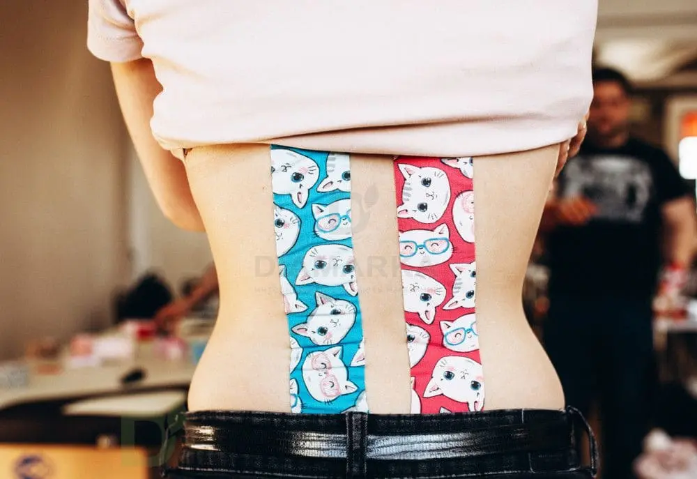 Тейп BB 5см*5м котята голубые