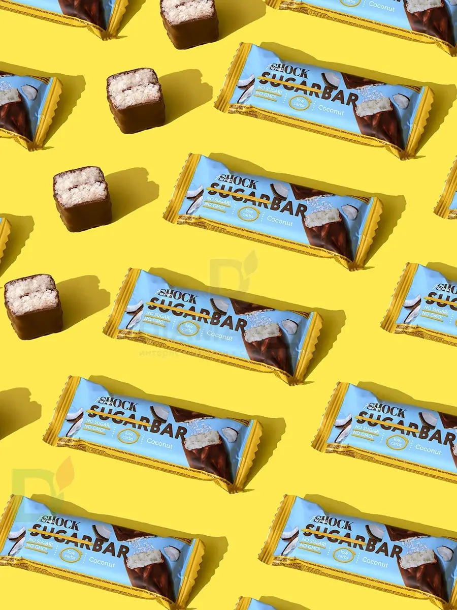 Батончик протеиновый FitnesShock Кокос 50гр. в Ставрополе